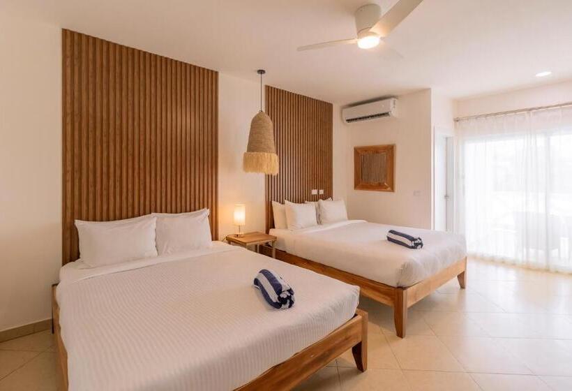 غرفة ديلوكس ذات إطلالة جانبية على البحر, Santa Teresa By The Beach