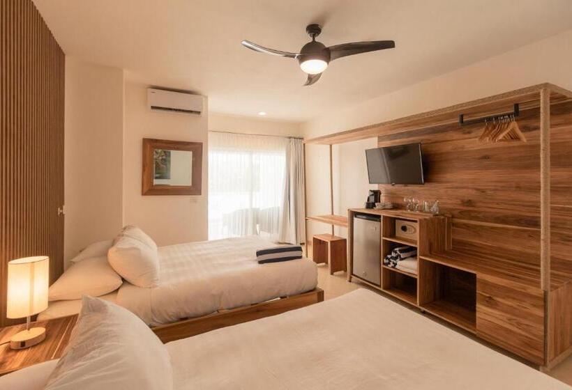 غرفة ديلوكس ذات إطلالة جانبية على البحر, Santa Teresa By The Beach