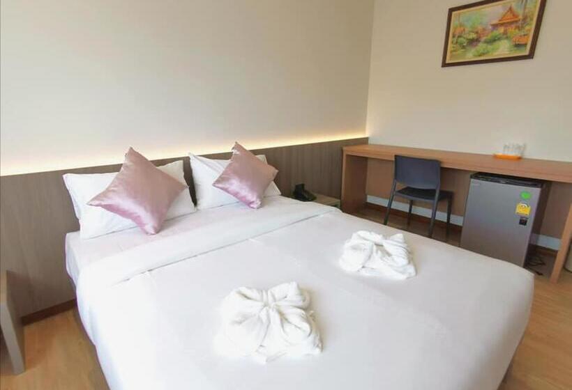 اتاق استاندارد با بالکن, Orchid Residence Suratthani