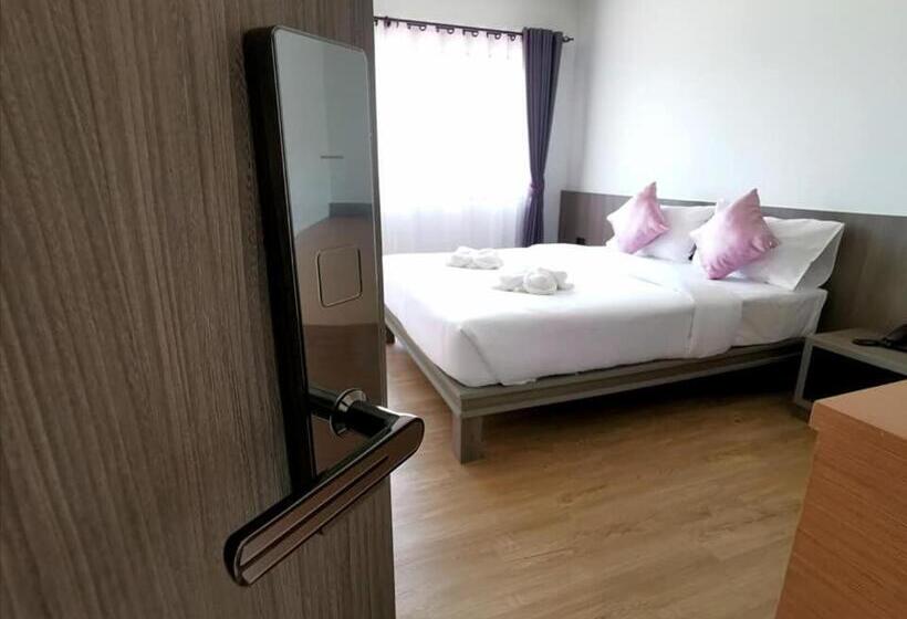 اتاق استاندارد با بالکن, Orchid Residence Suratthani