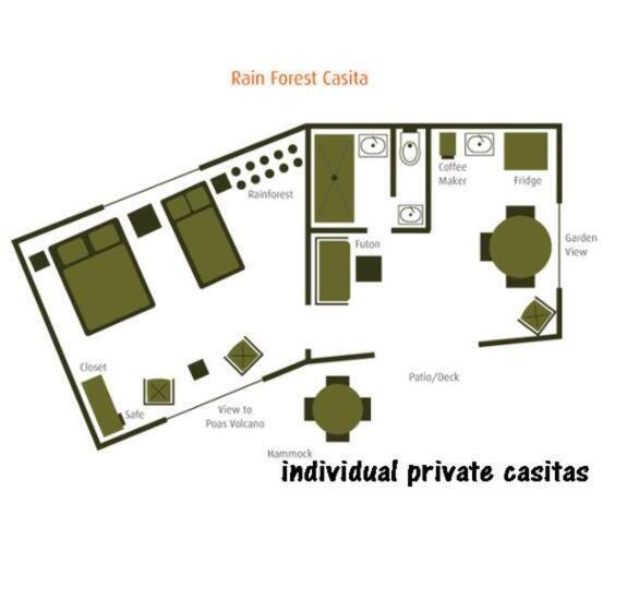 فيلا ديلوكس غرفة نوم, Pura Vida