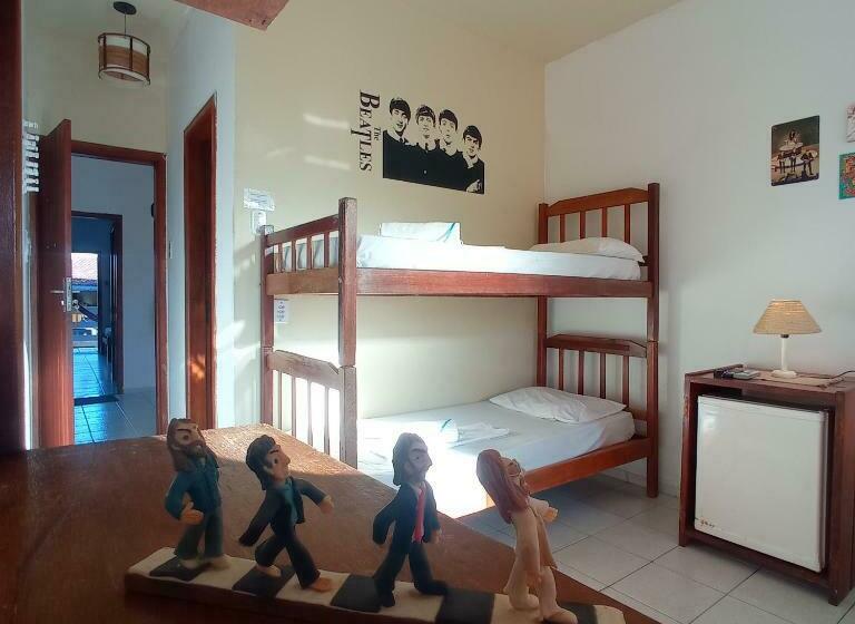 اتاق استاندارد چهار تخته, Pousada Do Rock