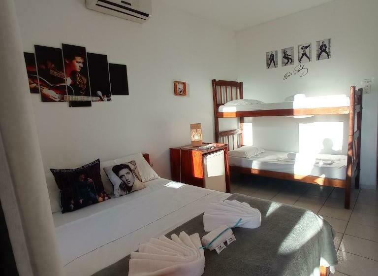 غرفة قياسية رباعية, Pousada Do Rock