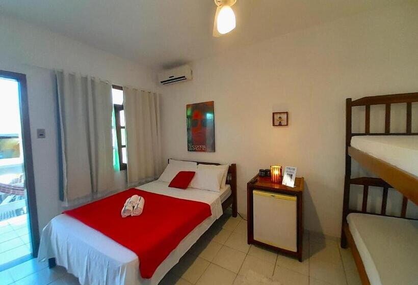 غرفة قياسية رباعية, Pousada Do Rock