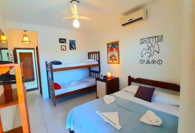 غرفة قياسية رباعية, Pousada Do Rock