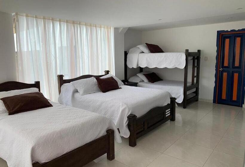 4인용 스탠다드 룸, Finca Hotel La Manuela