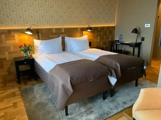 バルコニー付きデラックスルーム, Nybro Stora Hotellet