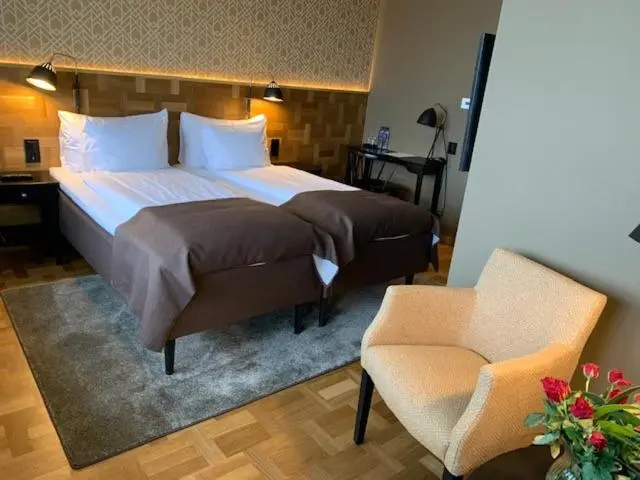 バルコニー付きデラックスルーム, Nybro Stora Hotellet