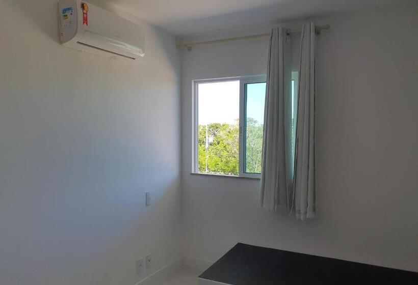 침실 1개 발코니 아파트, Flat Entre Mar E Lagoa Ii