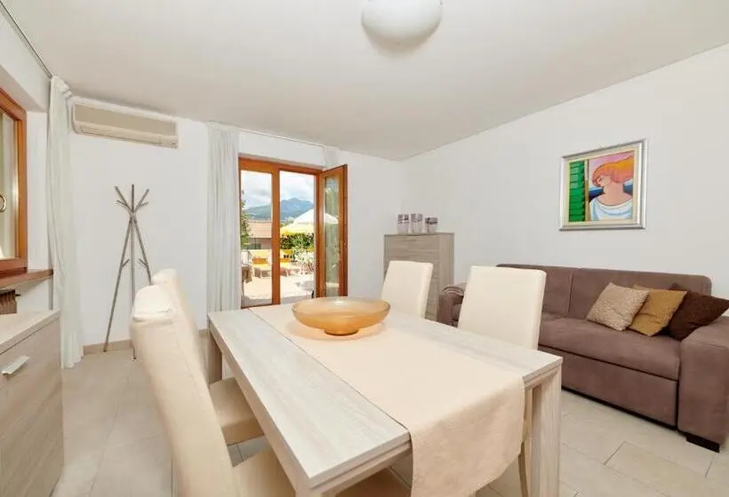 آپارتمان 1 خوابه با چشم‌انداز باغ, Residence La Cioca