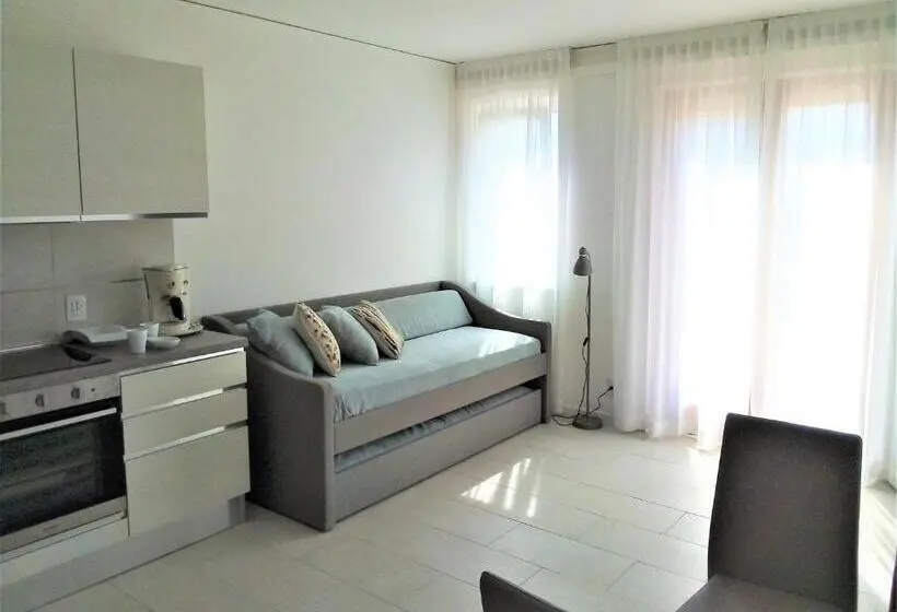 آپارتمان 1 خوابه با تراس, Residence La Cioca
