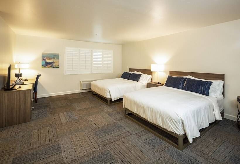 חדר דלוקס לארבעה, Inn At Moss Landing Point