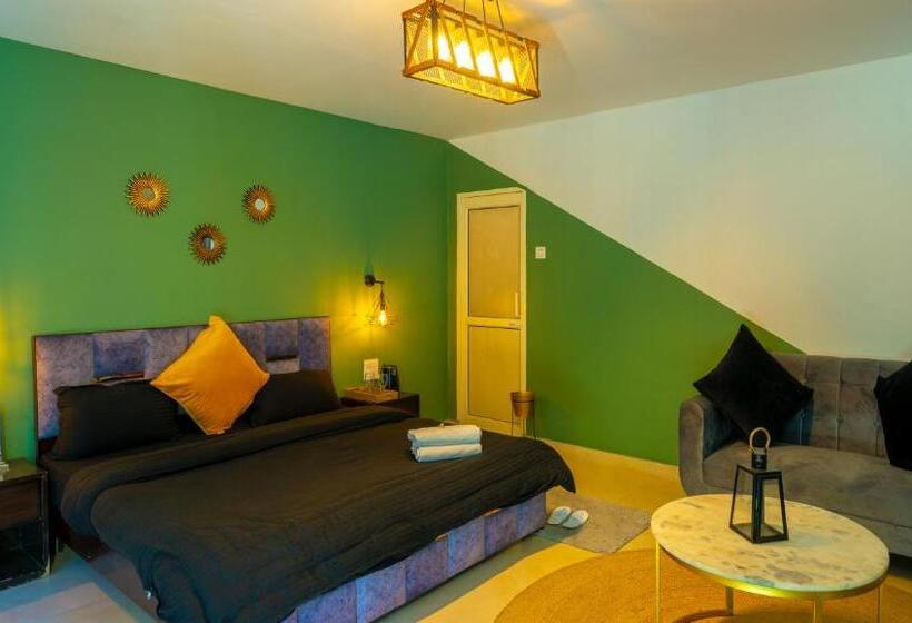 标准房带园景, Whoopers Boutique Resort Jibhi