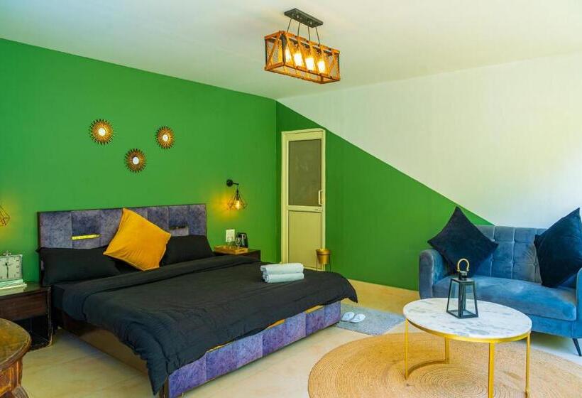 스탠다드 룸 가든 전망, Whoopers Boutique Resort Jibhi