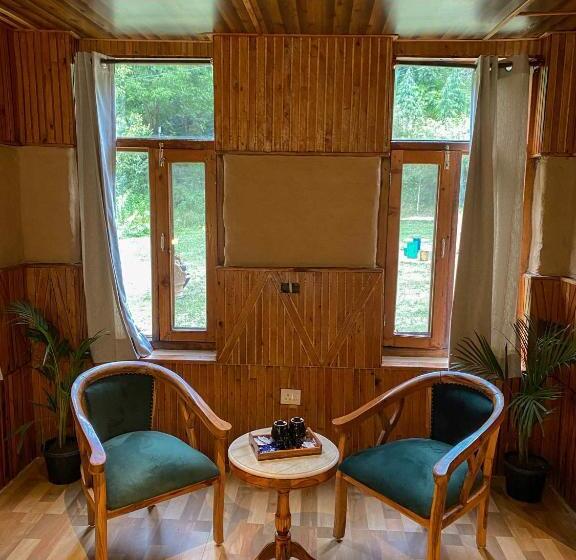 一居室别墅, Whoopers Boutique Resort Jibhi