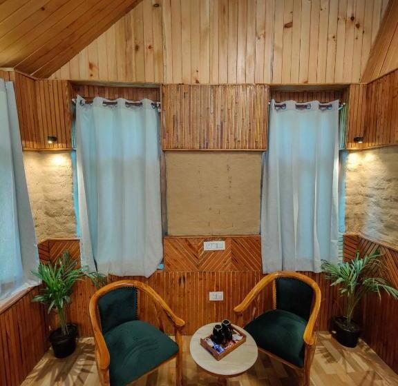 一居室高级别墅, Whoopers Boutique Resort Jibhi