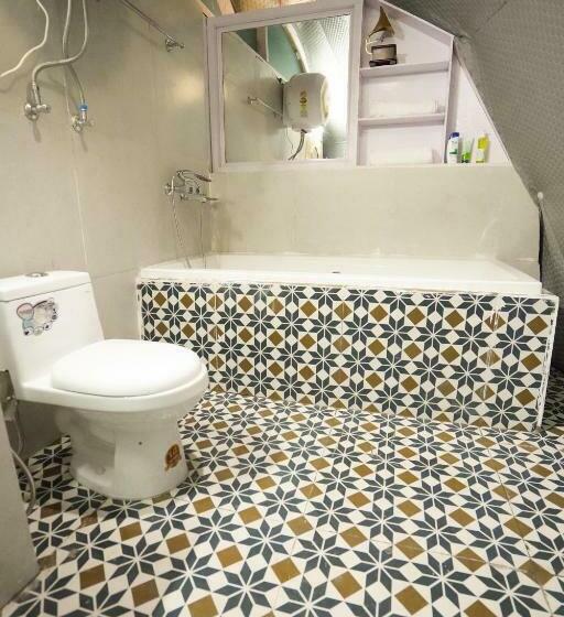 带大床的标准间, Whoopers Boutique Resort Jibhi