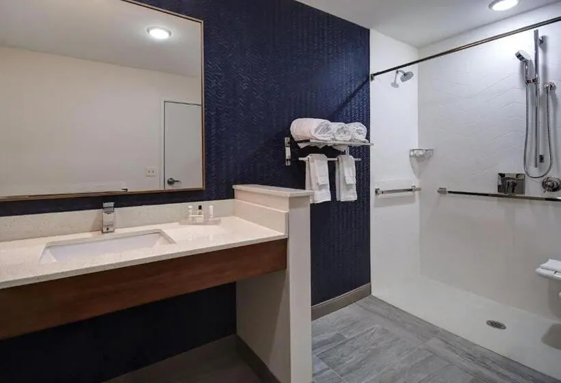 身障者適用キングサイズベッドルーム, Fairfield By Marriott Inn & Suites Grand Rapids Wyoming