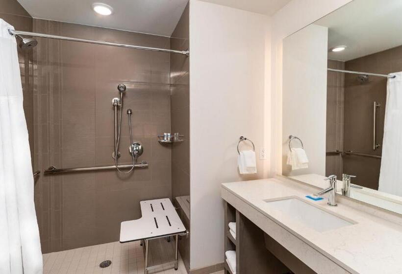 适合残疾人士使用的带超级大床的标准间, Hyatt House Nashville Airport