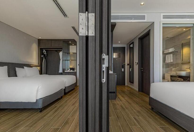 اتاق‌ استاندارد تودرتو با چشم‌انداز دریا, Premier Pearl Hotel Vung Tau