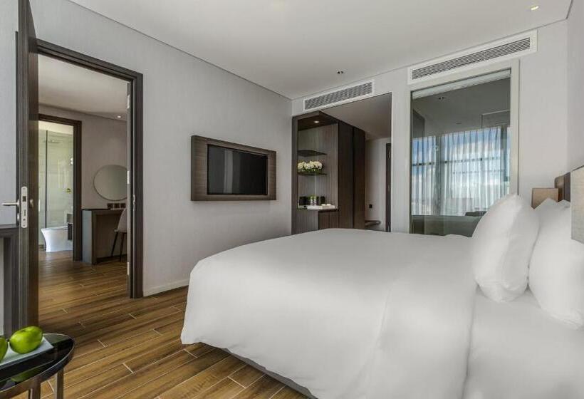 اتاق استاندارد تودرتو با چشمانداز دریا, Premier Pearl Hotel Vung Tau