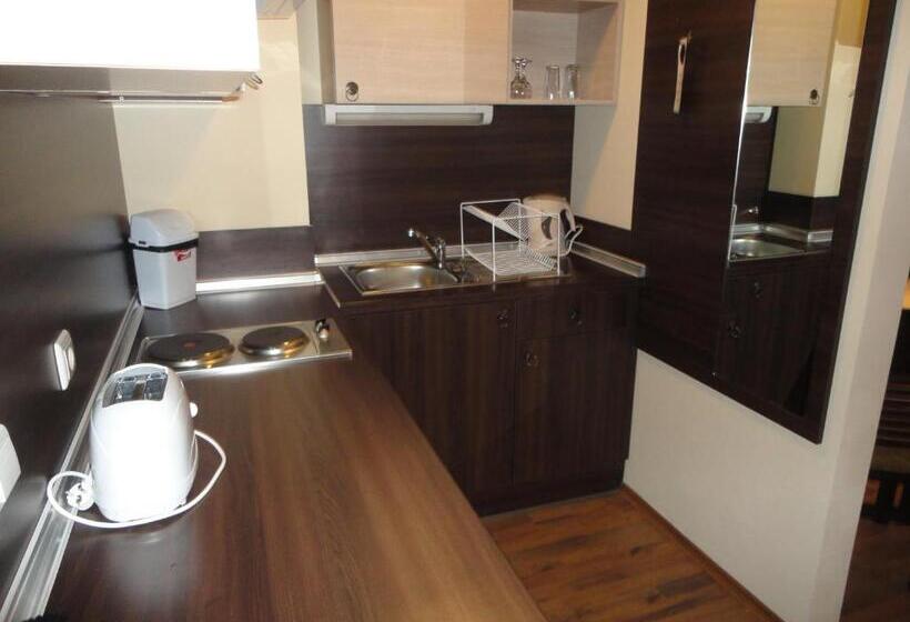 إستديو قياسى مزود بشرفة, Apart Hotel Dream