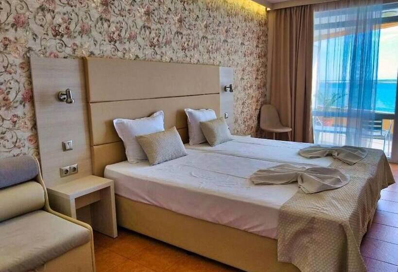 غرفة قياسية مطلّة علي البحر مزوَّدة بشُرفة, Aphrodite Beach