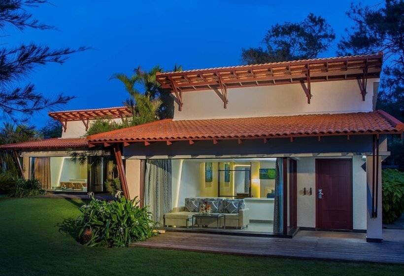 Villa 1 Makuuhuone Merinäkymä, Radisson Blu Resort Temple Bay Mamallapuram