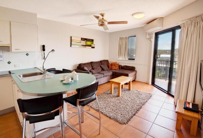 带2个卧室的公寓, Nautilus Resort Mooloolaba