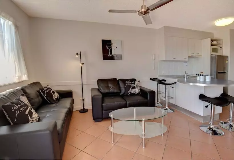 2 Yatak Odalı Daire, Nautilus Resort Mooloolaba