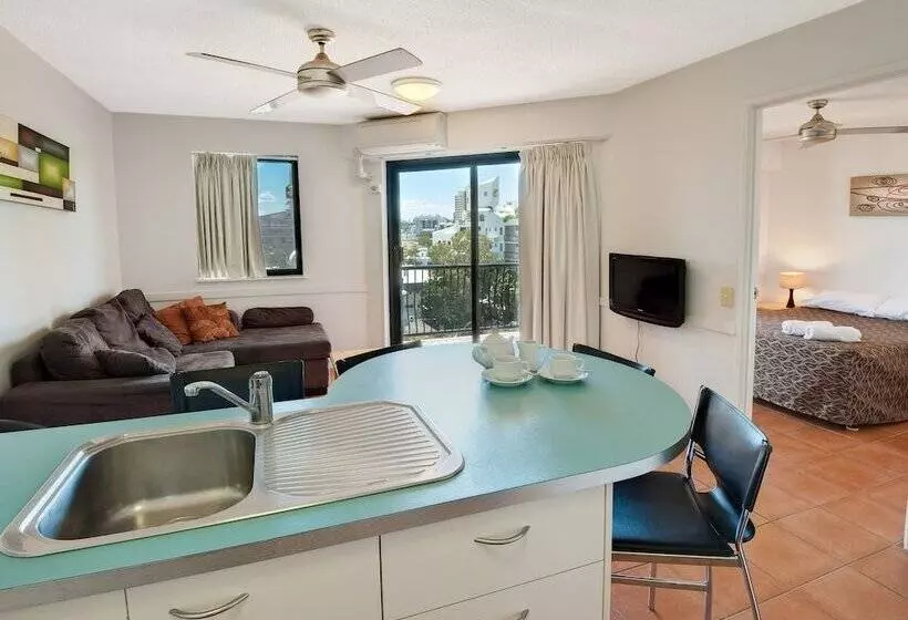 2 Yatak Odalı Daire, Nautilus Resort Mooloolaba