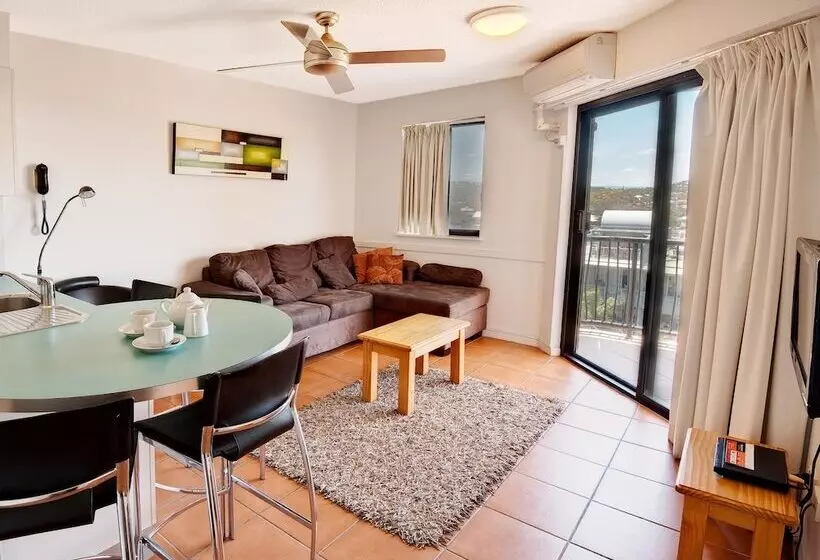 2 Yatak Odalı Daire, Nautilus Resort Mooloolaba