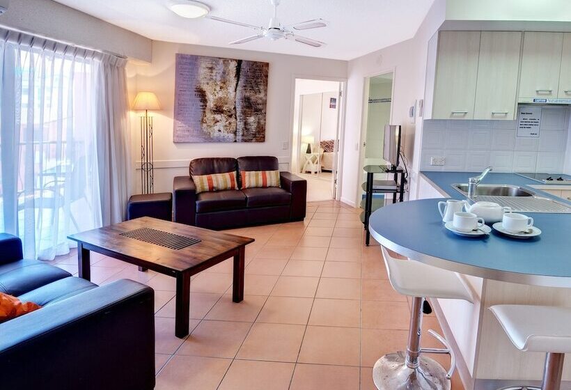 带1个卧室的公寓, Nautilus Resort Mooloolaba