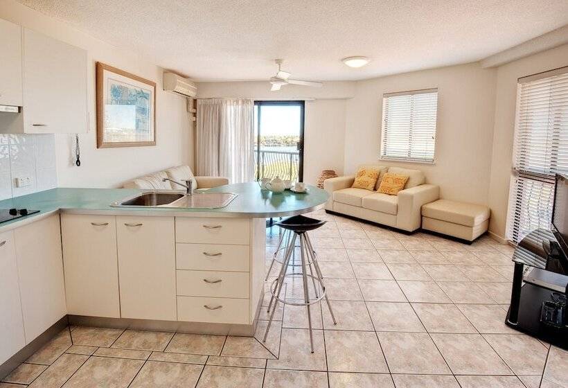 带1个卧室的公寓, Nautilus Resort Mooloolaba