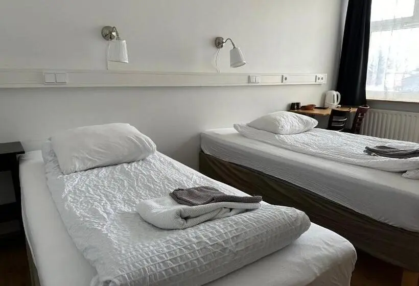 اتاق استاندارد با سرویس بهداشتی مشترک, Kanslarinn Hostel