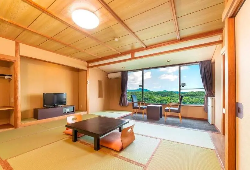 اتاق استاندارد با سرویس بهداشتی مشترک, Ooedo Onsen Monogatari Premium Iseshima