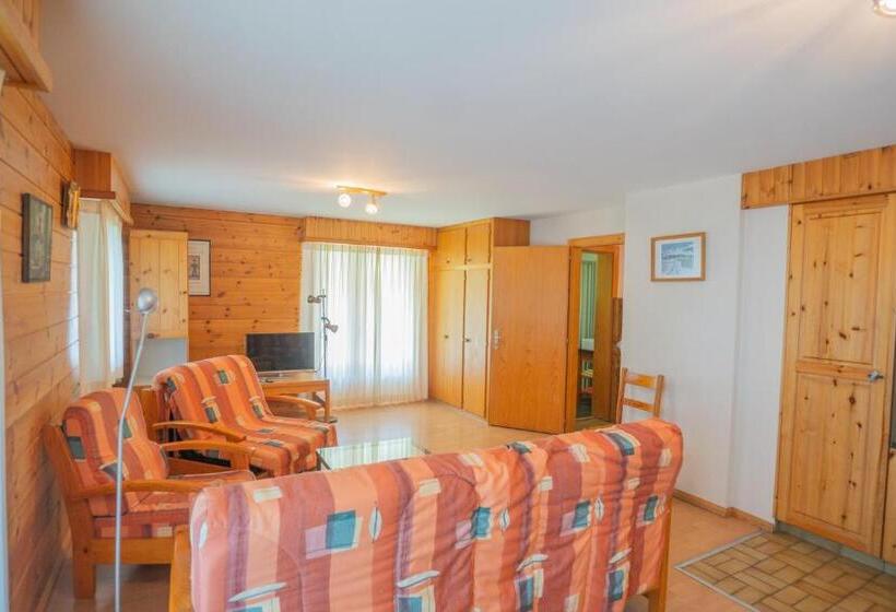 带1个卧室的带阳台的公寓, Mont Rouge