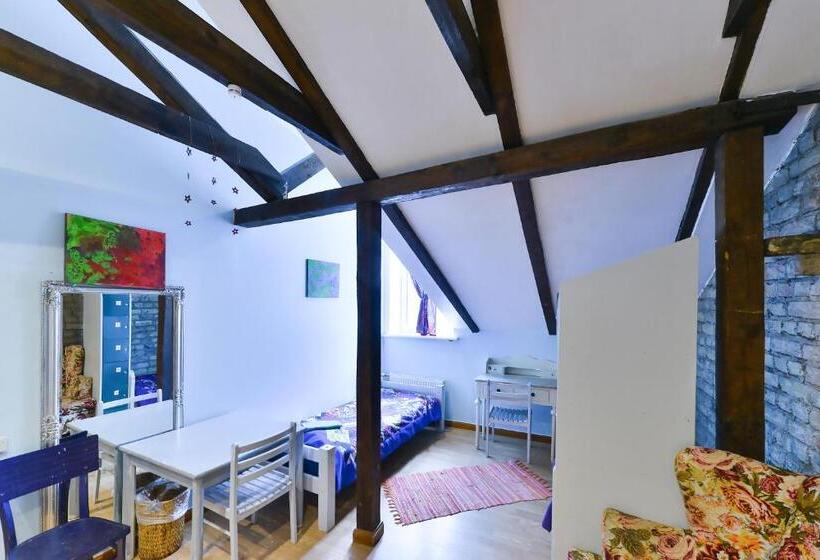 اتاق استاندارد چهارنفره با سرویس بهداشتی مشترک, Central Hostel