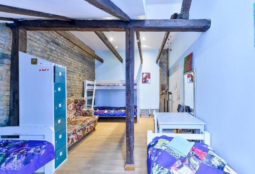 اتاق استاندارد چهارنفره با سرویس بهداشتی مشترک, Central Hostel