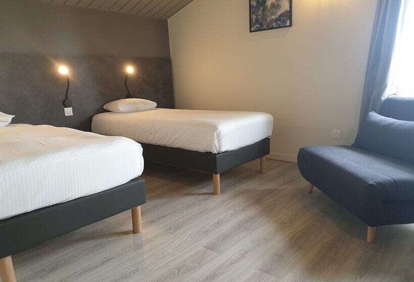 جناح عائلي, Hôtel Restaurant Le Grand Large   Face à La Plage   Ile De Ré