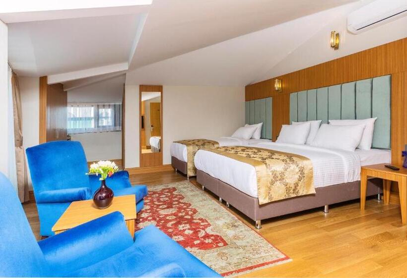 バルコニー付きスタンダードトリプルルーム, Acra Hotel Special Category