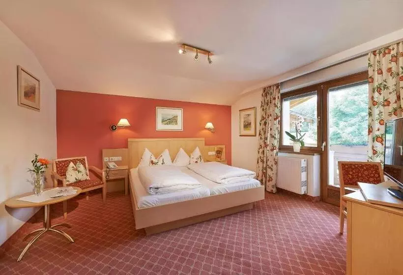 スタンダードシングルルーム, Zirbenhotel Steiger