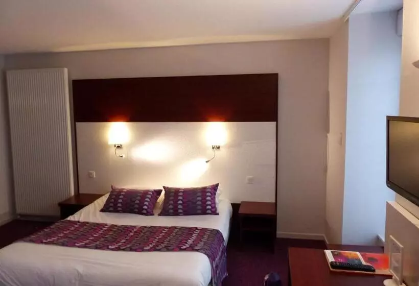 ４ベッドルームクラシックタイプ, The Originals Boutique, Hôtel Le Lion D'or, Fougères Ouest