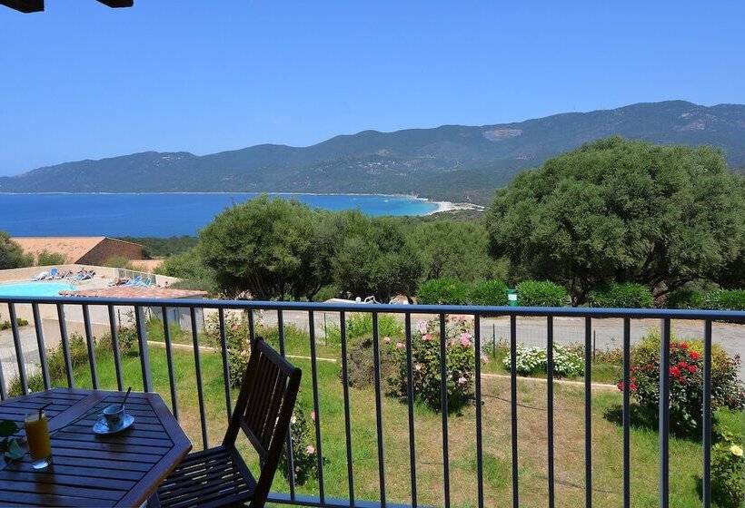 带1个卧室的带海景的公寓, Residence Alba Rossa