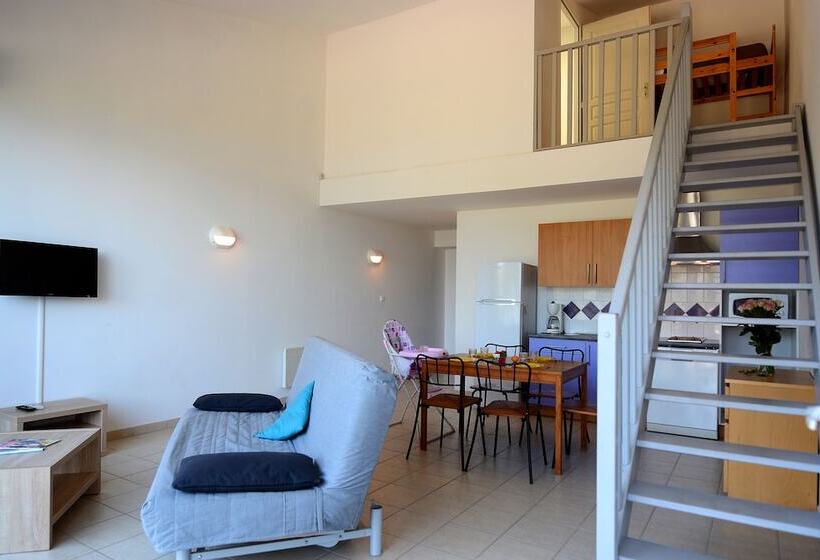 带1个卧室的高级公寓, Residence Alba Rossa