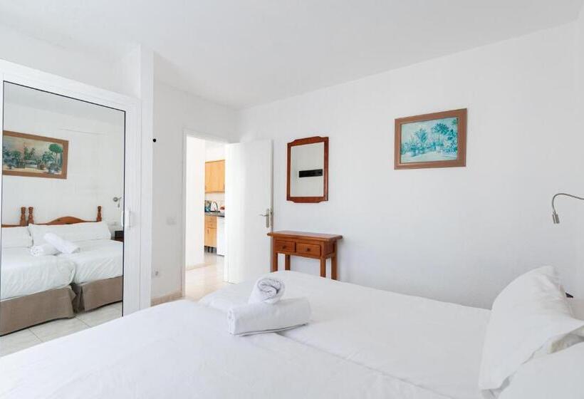침실 1개 아파트, Homeforguest Apartamento 13 Con Terraza Y Piscina En Corralejo