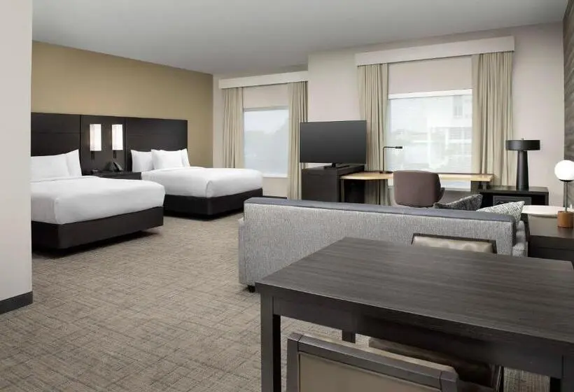 استودیو استاندارد با چشم‌انداز باغ, Residence Inn Doral Mall Area