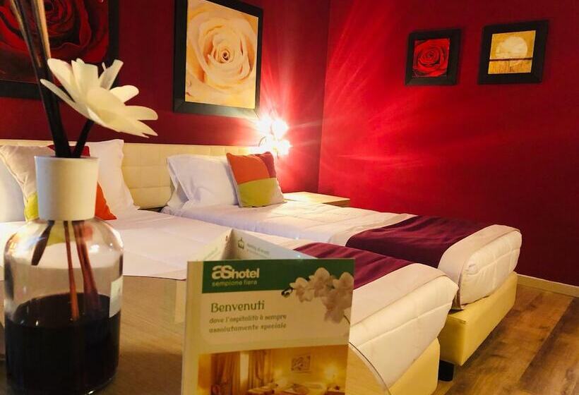 Номер Стандарт Трехместный, As Hotel Sempione Fiera