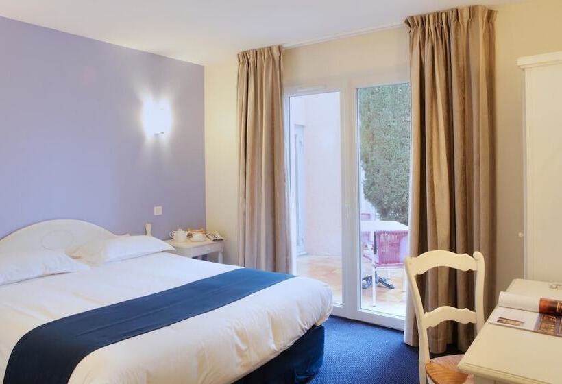 Quarto Superior Vista Jardim, Best Western Hôtel Le Sud