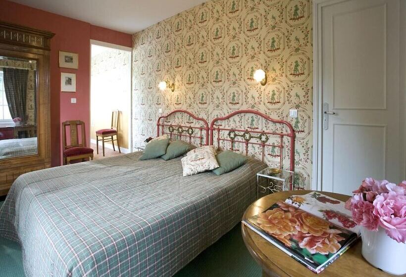 标准间, La Roseraie Hôtel Restaurant